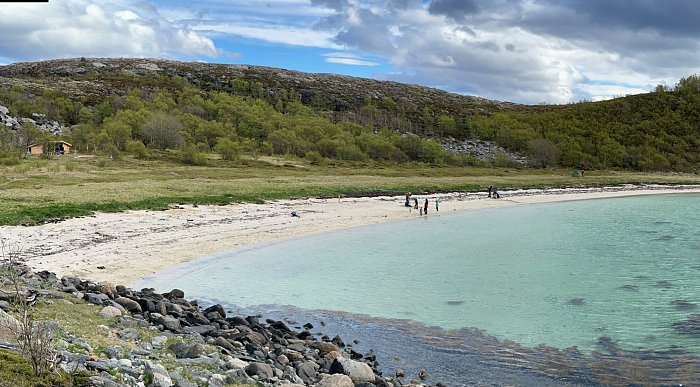 Kjeksvika, Nærøysund beach. Photo: Bente Snildal