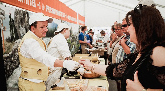 Elvekanten Ysteri at Trøndersk Matfestival - Food festival. Photo: Ole Ekker / Oi Trøndersk Mat